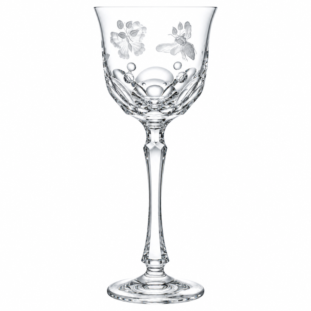 Copa de cristal aclarada para foto principal