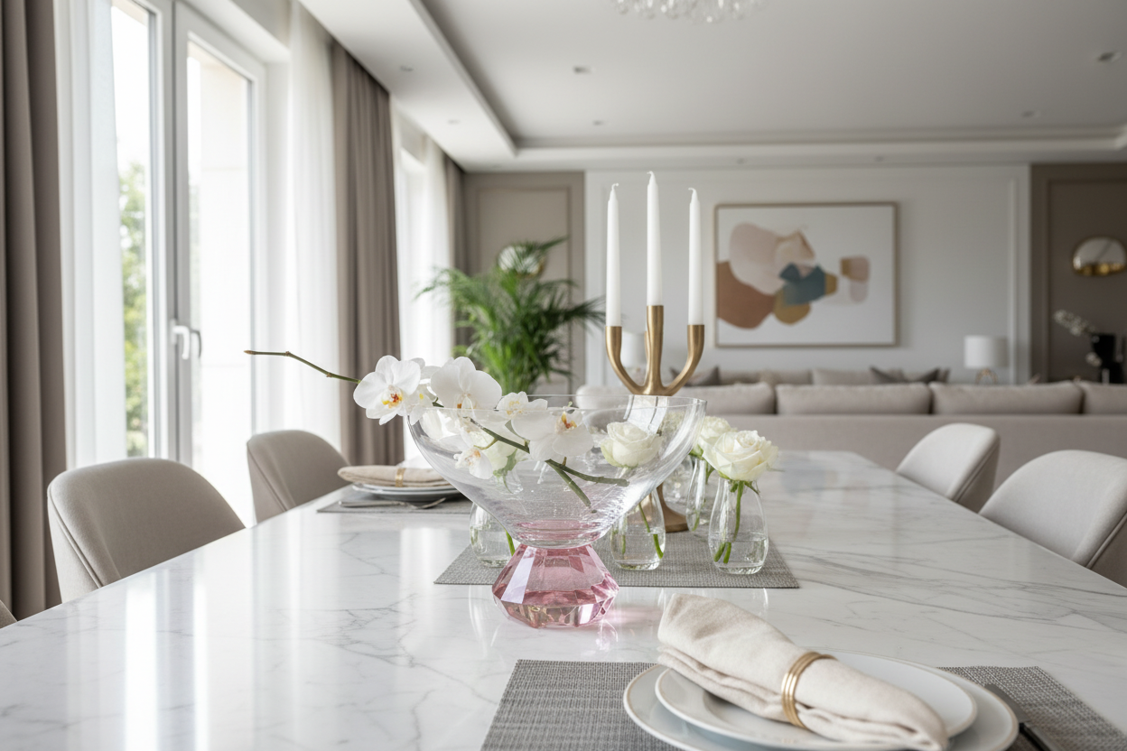 Crystal ambientado en escena lifestyle