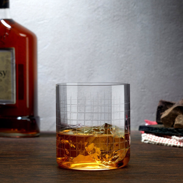 Finesse - Grid Whisky SOF Glasses (Set of 8)