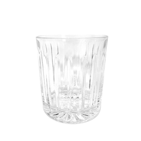 Whiskey Glass Stripes Clear (Set of 6)