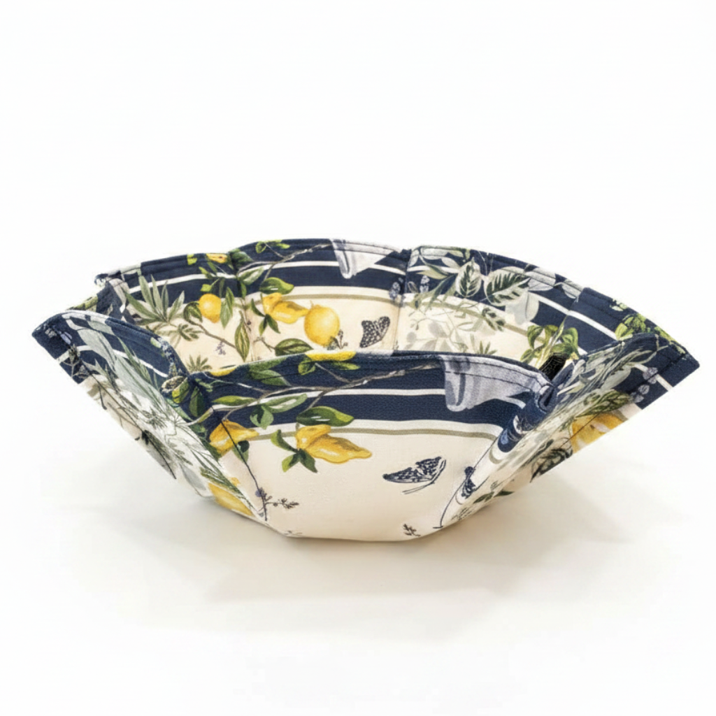 Fabric bowl fondo blanco