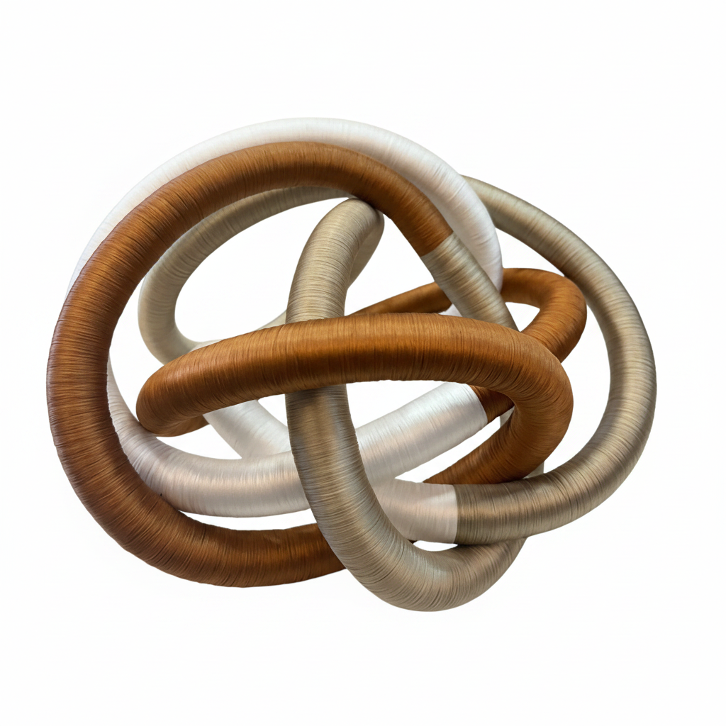Fabric Knot fondo blanco