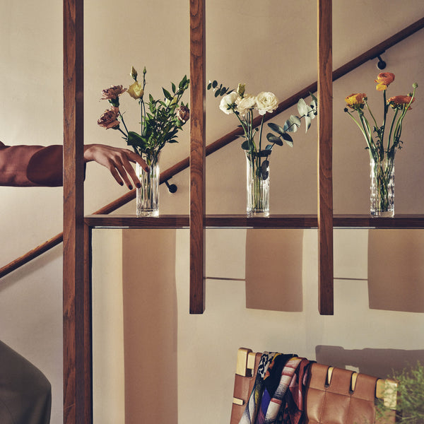 Flora - Round Clear Vase (Set of 3)