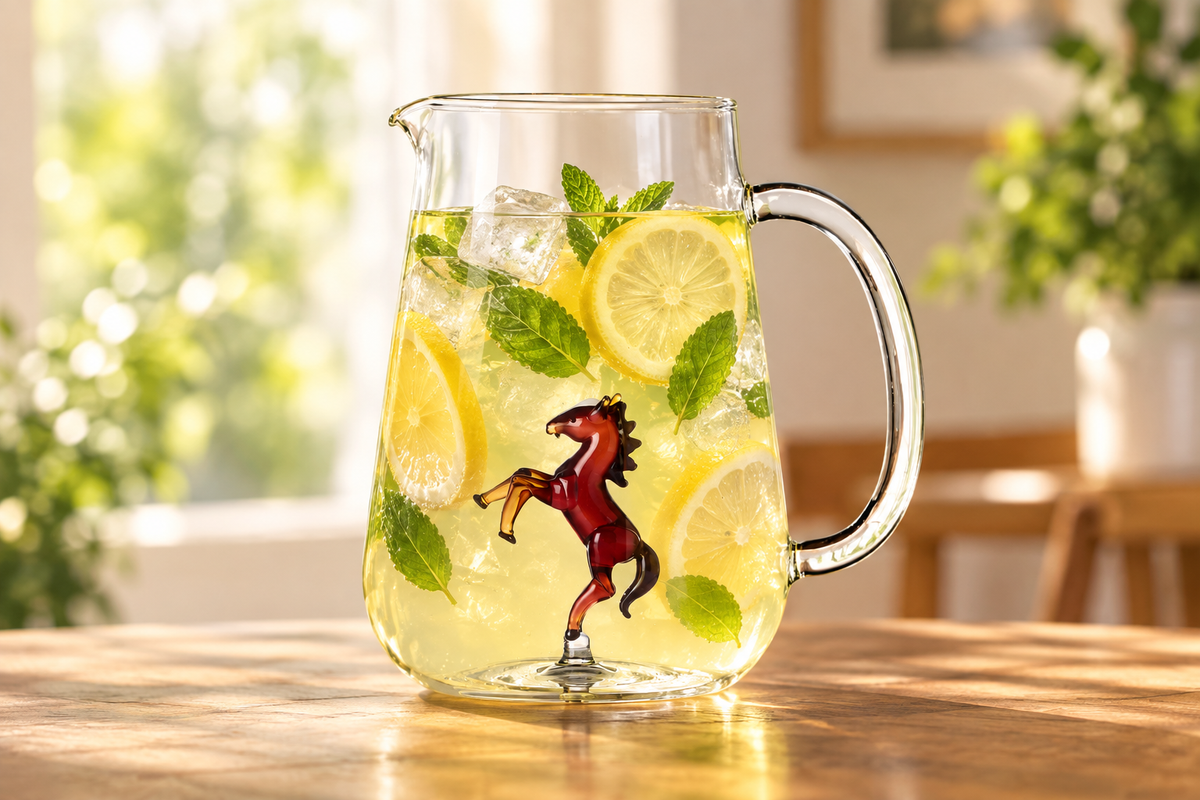 Foto ambientada - Animal Farm Pitcher Jug Horse