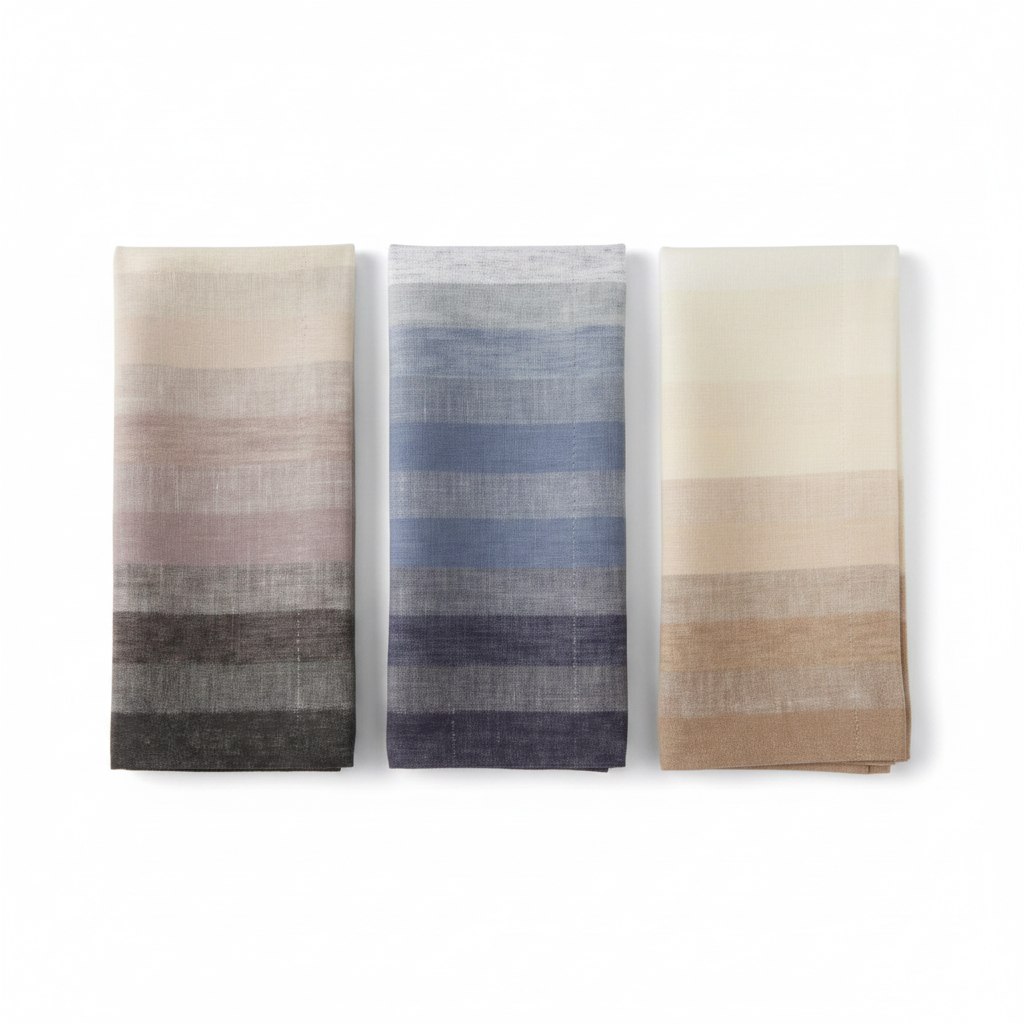 Gradient Stripe Napkins - Family Shot v2