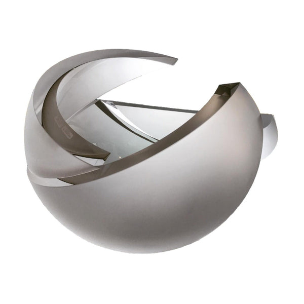 Armadillo - Smoke Sphere Sanded Large