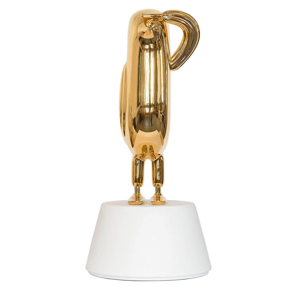 Hopebird - Glossy Gold with Satin White Base