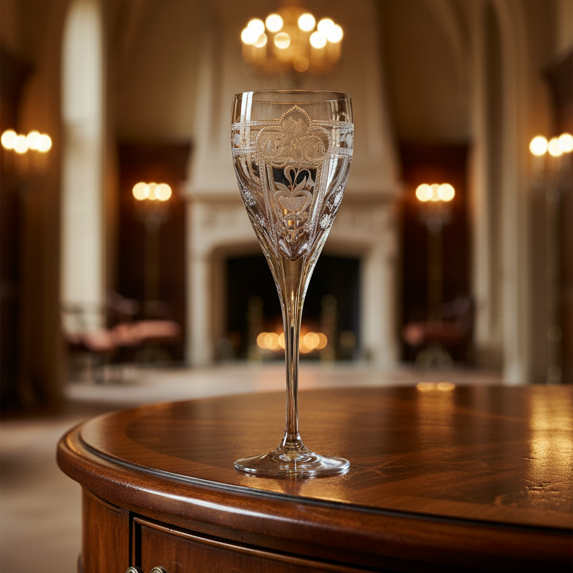 Imperial Clear Water Glass - Ambiente castillo