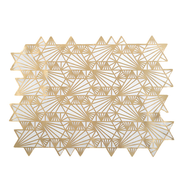 Magen David - Challah Cover - Gold