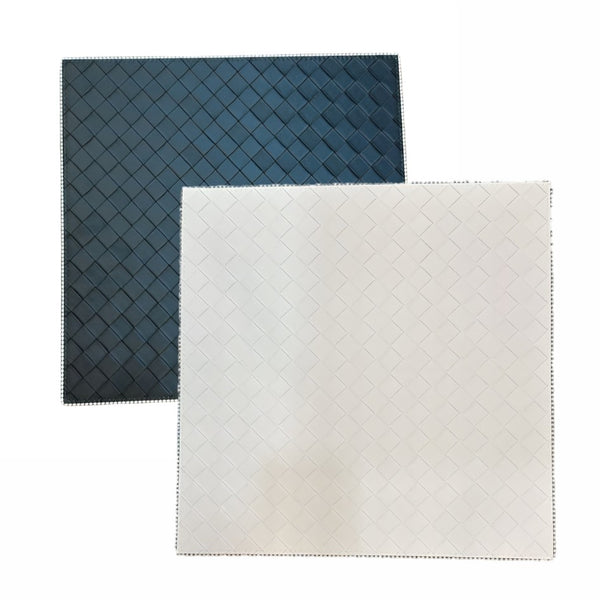 Bottega - Square Placemat Reversible Black / White
