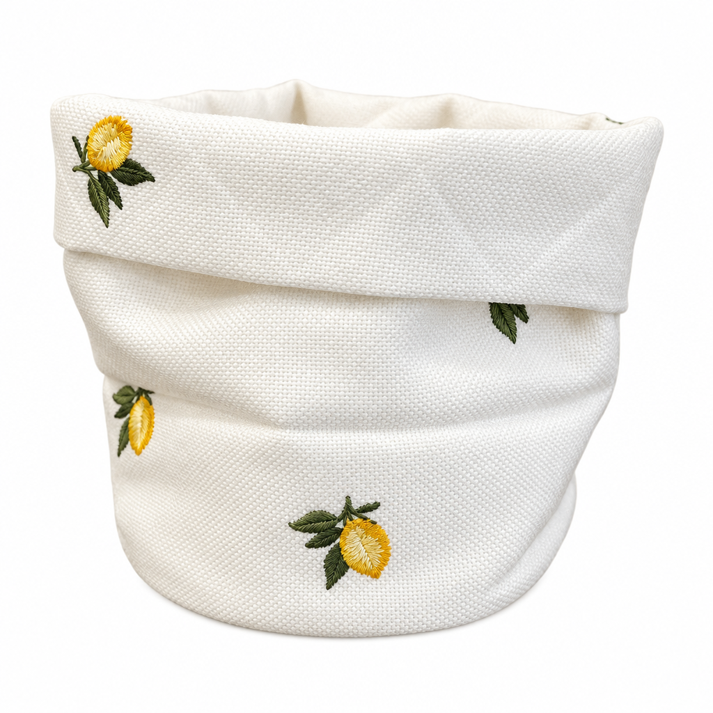 Kippah Bag Limones - fondo blanco limpio