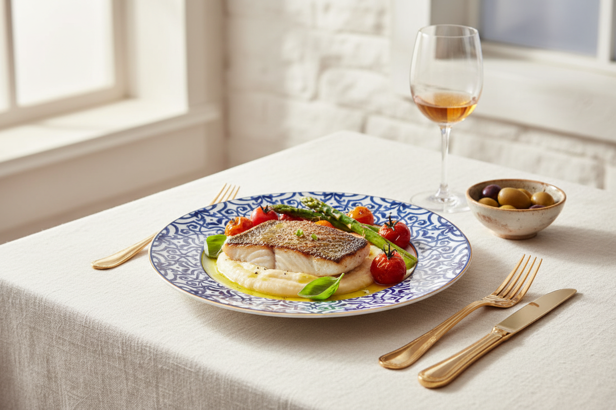Legacy Blue Dinner Plate - Un solo plato