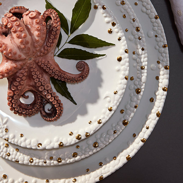 Haas Gold - Mojave Dinner Plate Gold