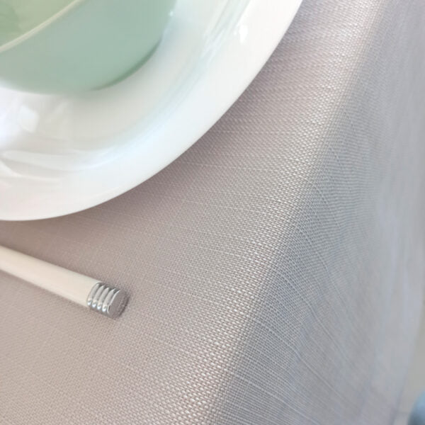 Altamira - Pearl Grey Tablecloth 70"x118"
