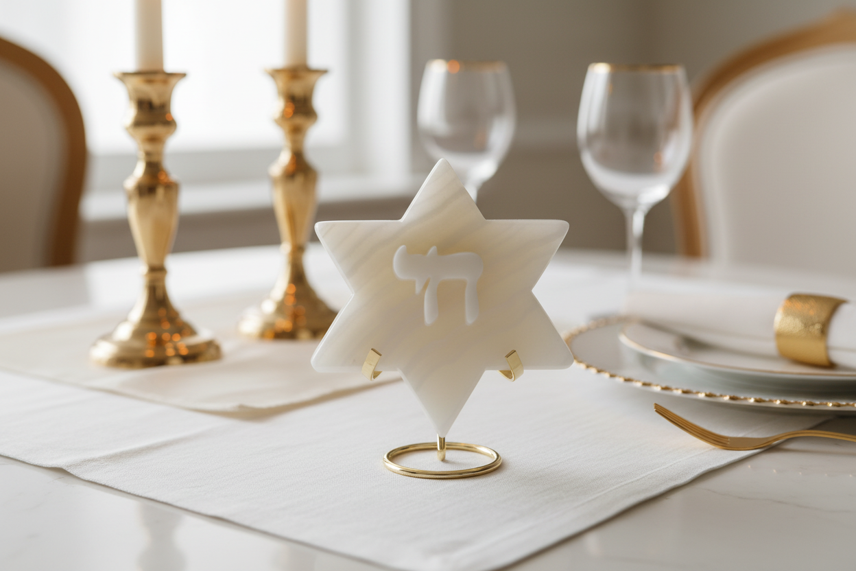 Magen David White - Lifestyle Elegante