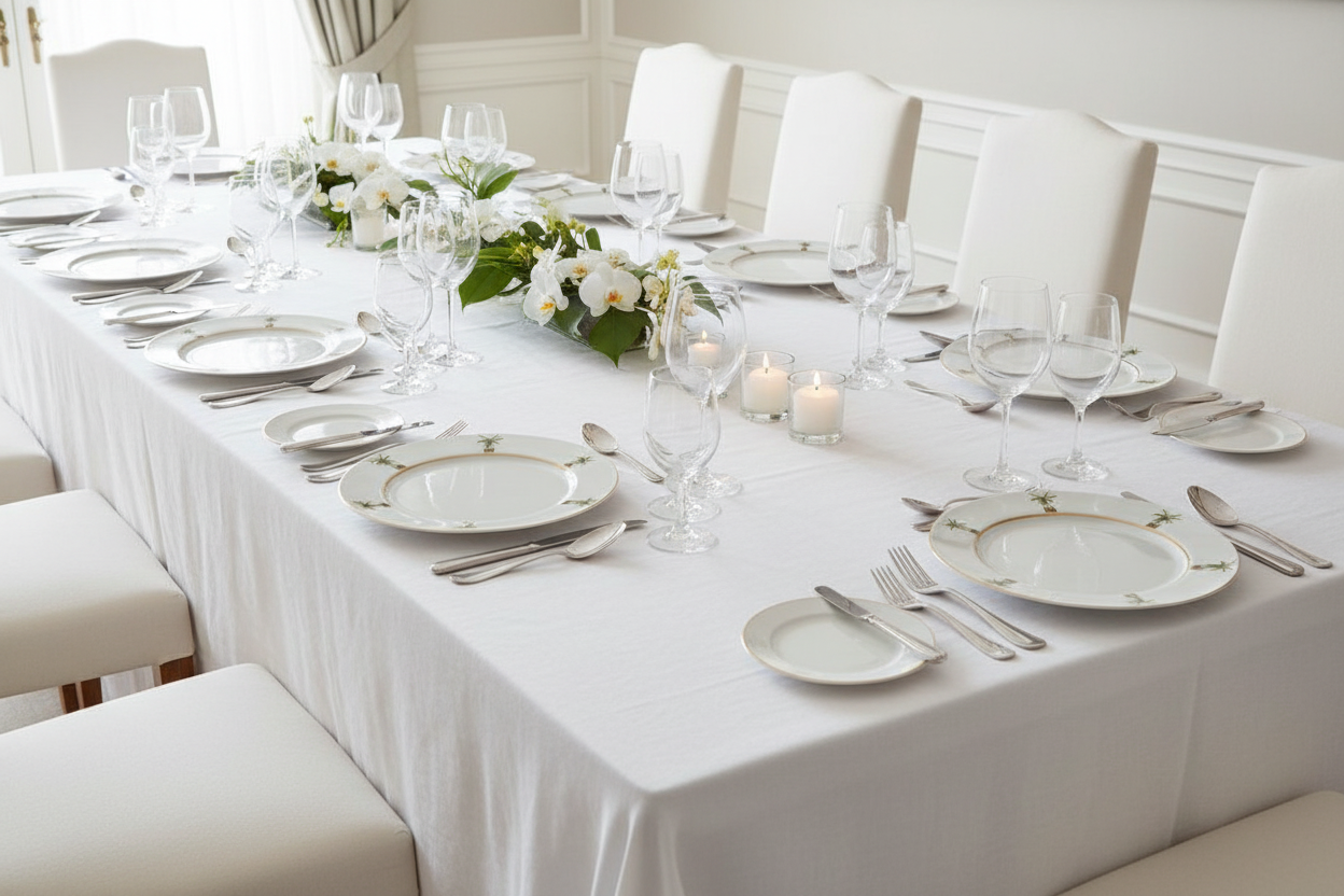 Maldives Dinner Plate - Lifestyle amplia