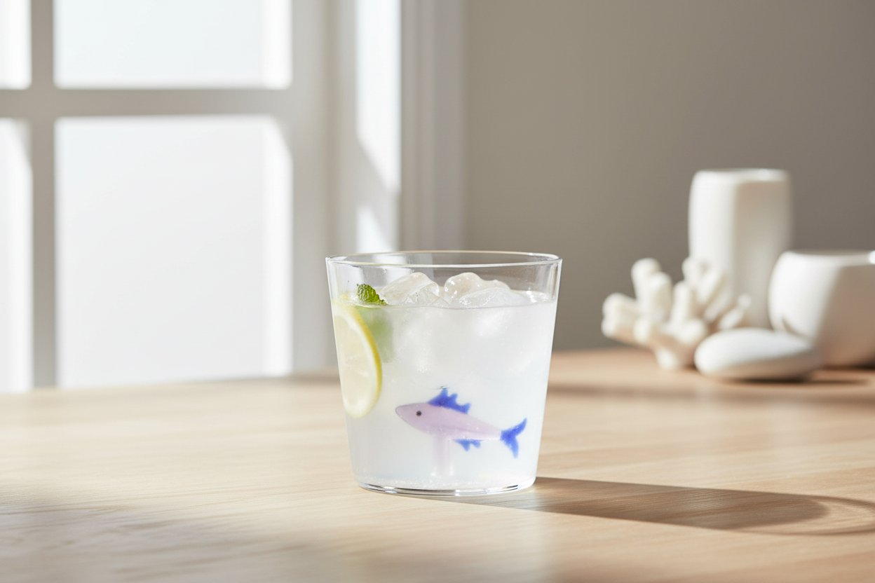 Marine Garden Tumbler Sardine Pink - Lifestyle