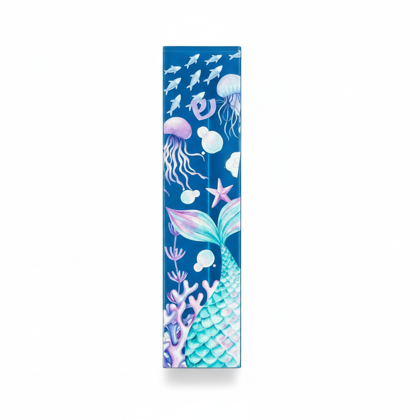 Mezuzah de acrílico MABM1 con fondo blanco