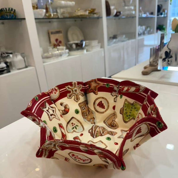 Christmas - N124 Bread Basket Gingerbread