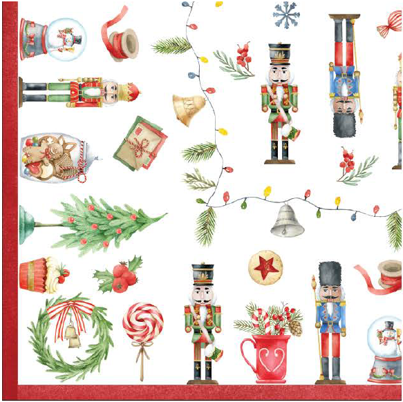 Christmas - N65 Tablecloth Nutcracker 122"x60"