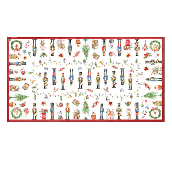 Christmas - N65 Tablecloth Nutcracker 122"x60"