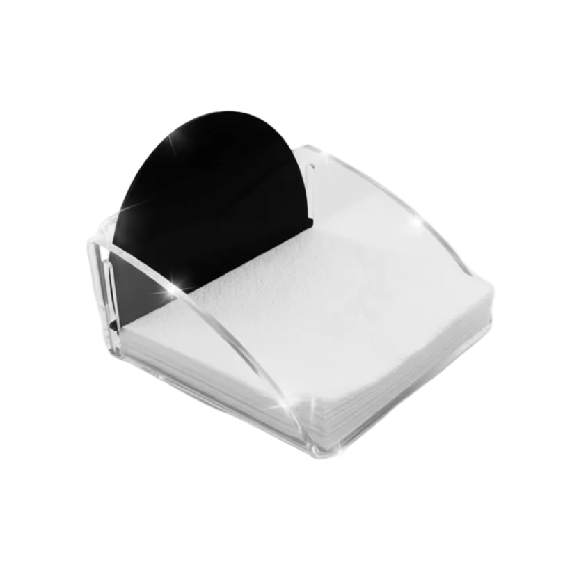 Napkin Holder súper iluminado fondo blanco