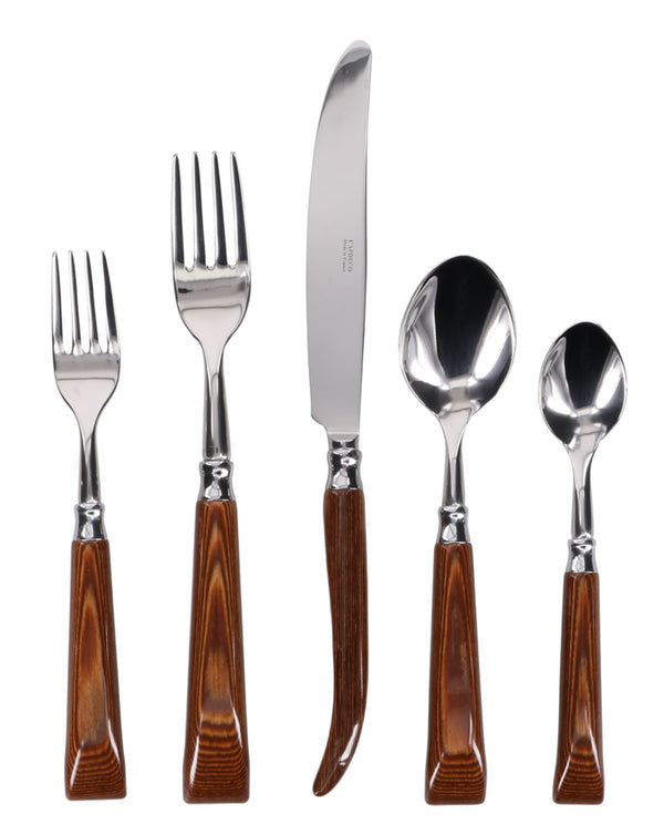 Orio - Flatware Place Setting Wood (Set of 5)