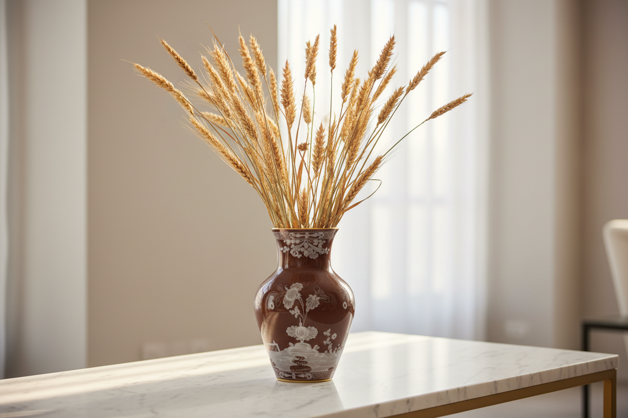 Oriente Italiano Castagna Ming Vase - Lifestyle