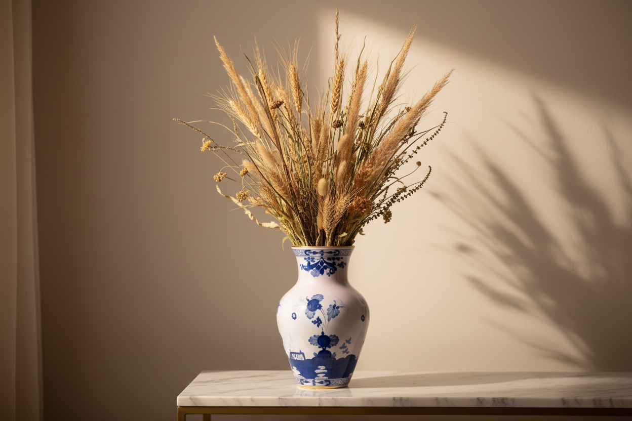 Oriente Italiano Gold Azalea Ming Vase - Lifestyle