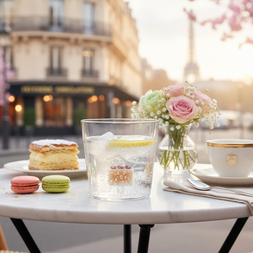 Patisserie Tumbler Millefeuille - Terraza estilo parisino