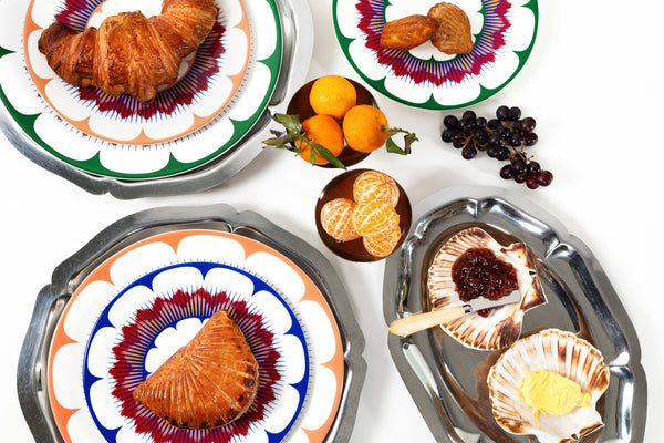 Marseille - Dessert Plate Green