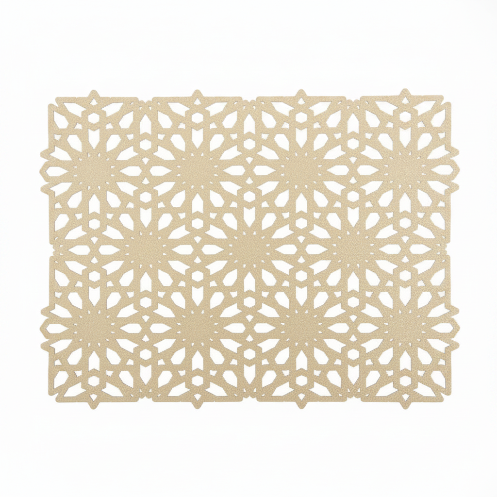 Placemat champagne gold
