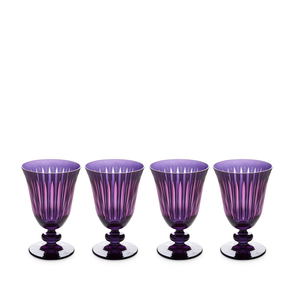 Prism - Wine Glasses Purple (Set of 4)