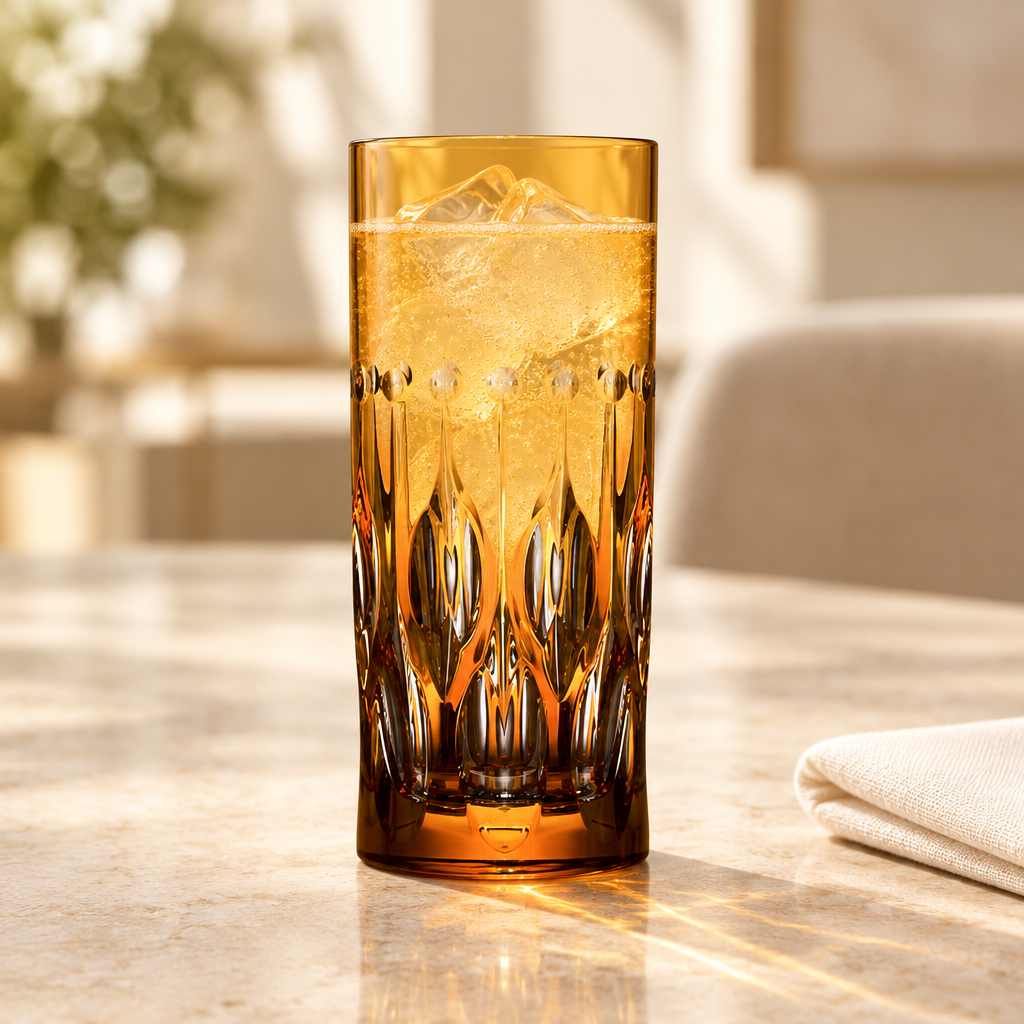 Renaissance Amber Highball ambientado