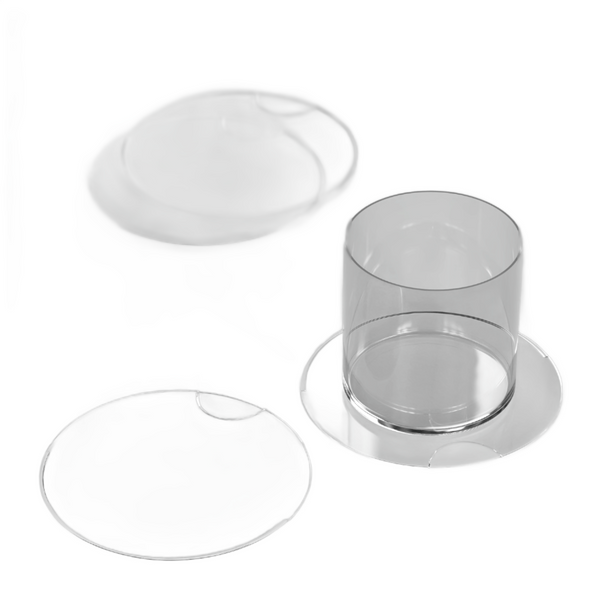 Acrylic Round Coasters (Set of 4)