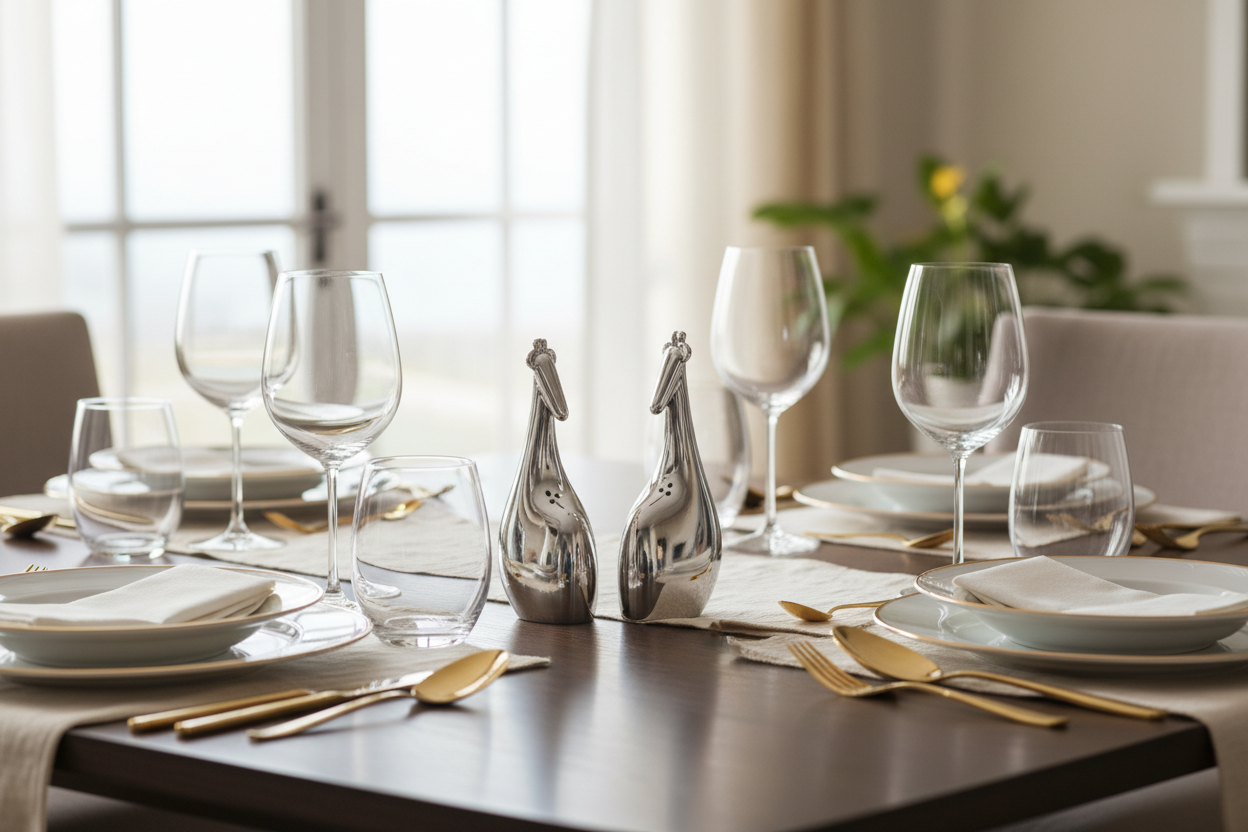 Savanna Giraffe Salt & Pepper - Lifestyle