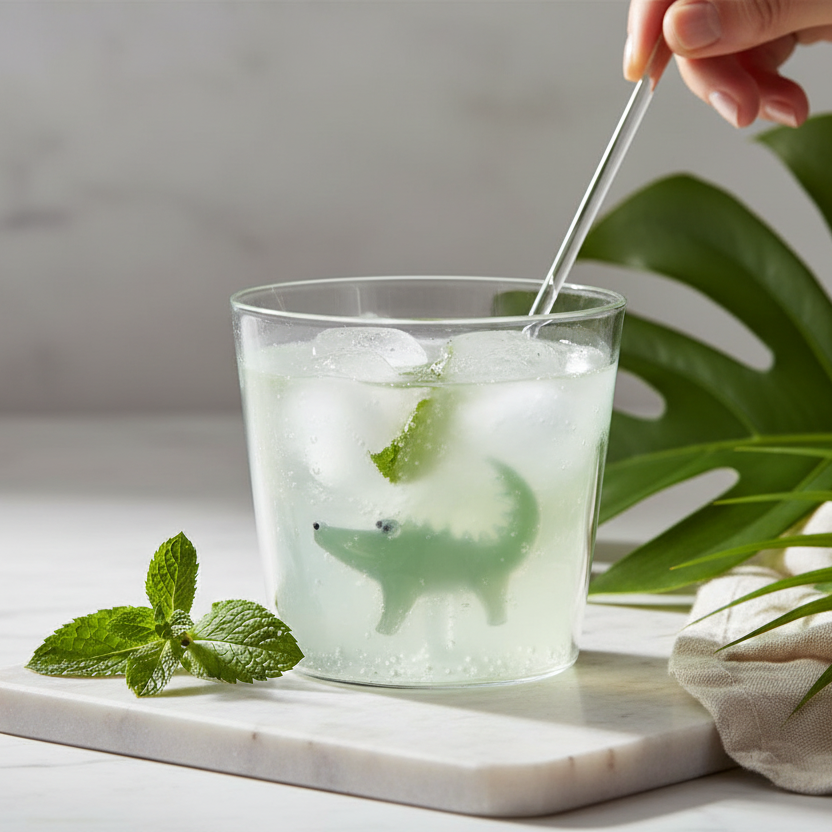 Savannah Tumbler Crocodile - Lifestyle con referencia real