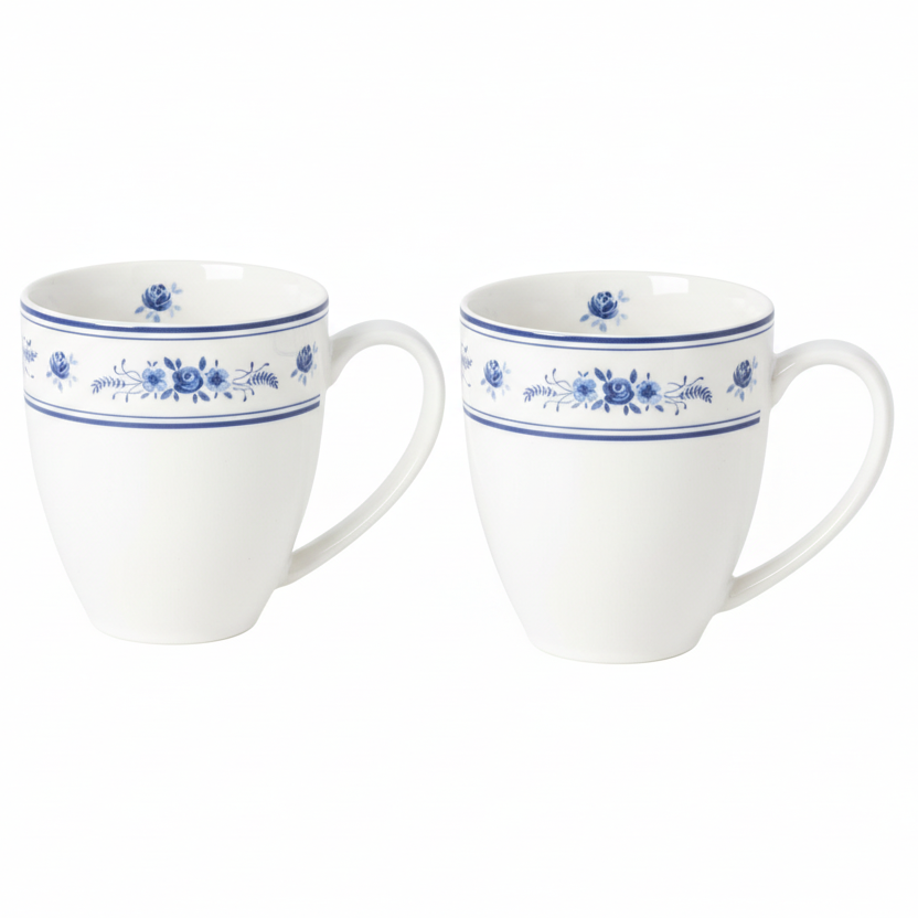 Set de 2 tazas Vila azul