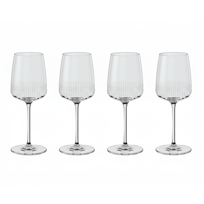 Set de 4 copas Afina más claras y cristalinas