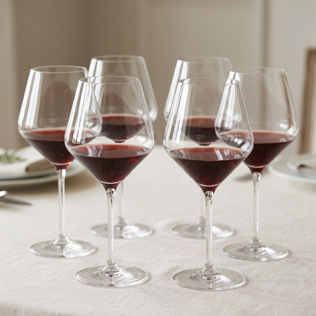 Set Pure Burgundy ambientado