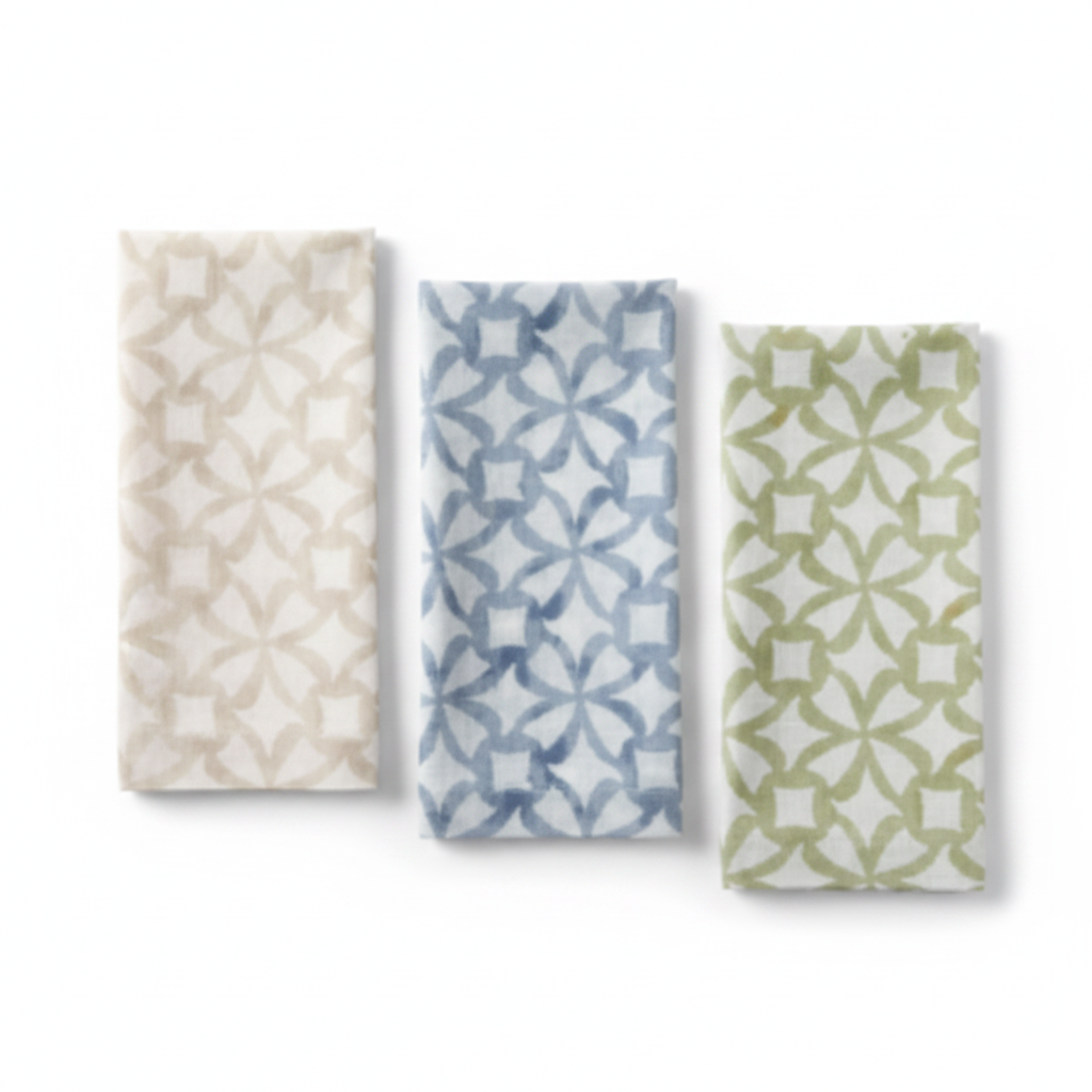 Shamrock Napkins - Family Shot Fondo Blanco