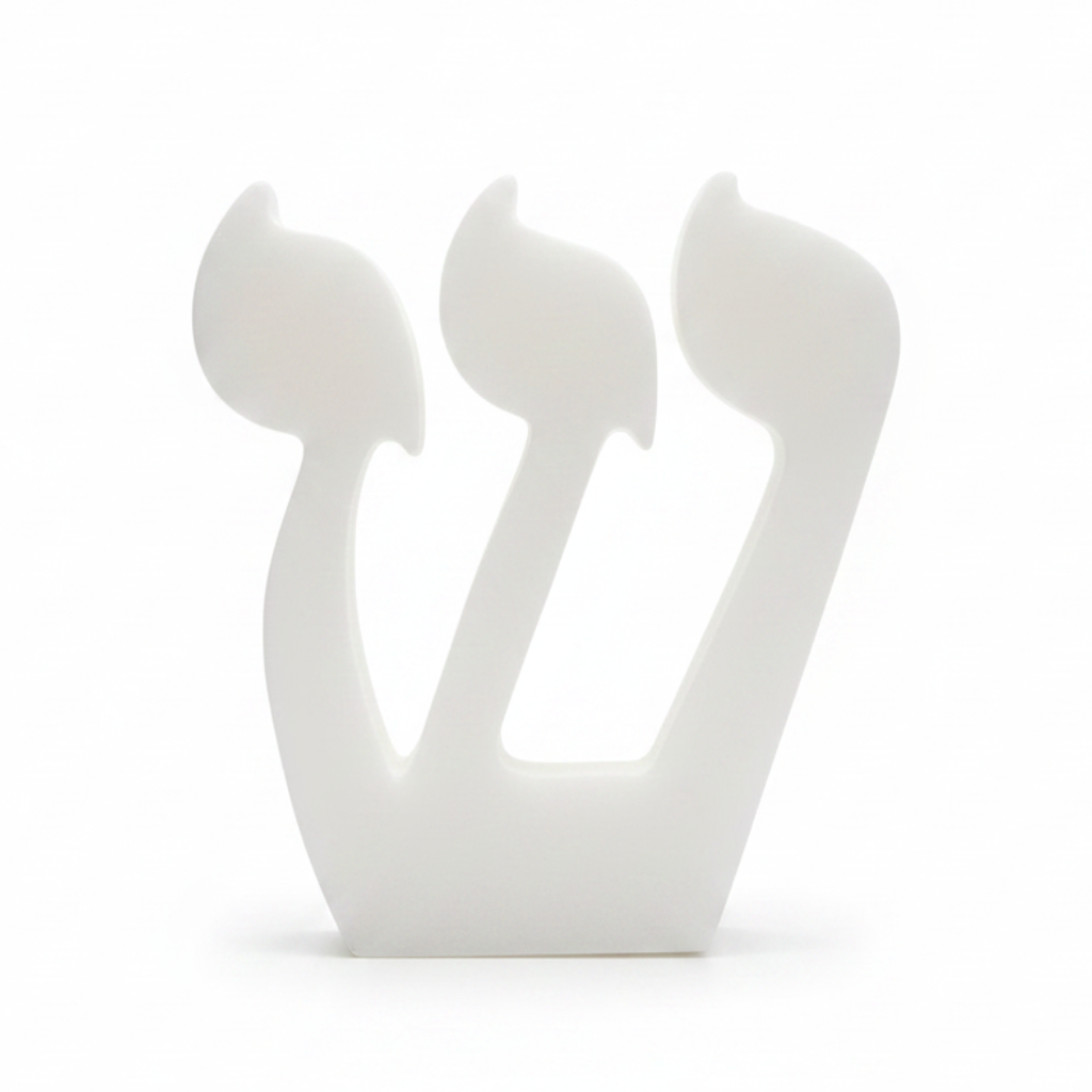 Shin - Sculpture White - Fondo blanco