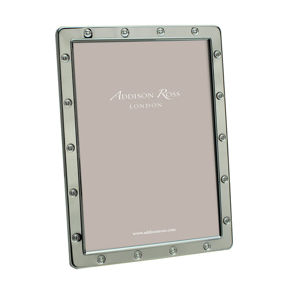 Locket - Silver Picture Frame Plate Medium