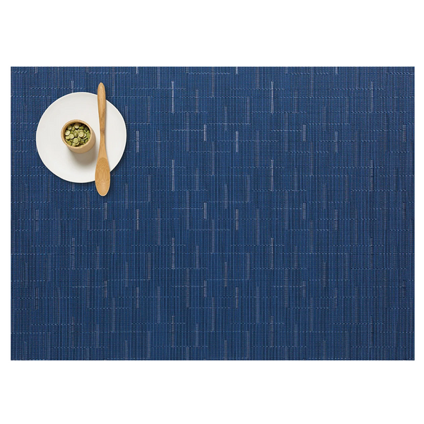 Bamboo - Rectangle Placemats Lapis Blue (Set of 4)