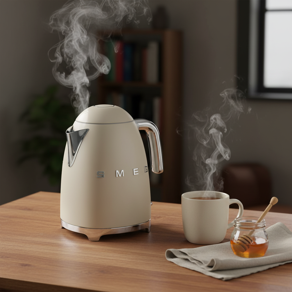 Smeg Kettle Moonlight - Sin tetera, con mug