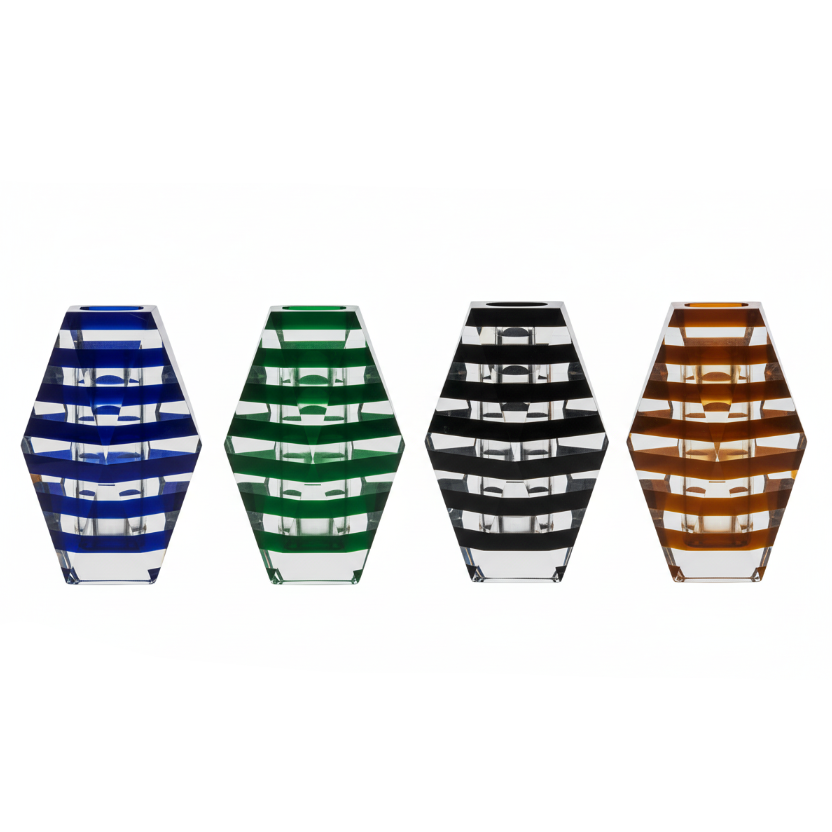 Stripes Glass Vase - 4 colores