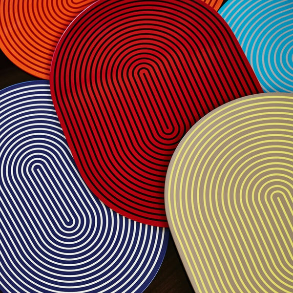Lacquer - Stripe Color Placemats (Set of 2)