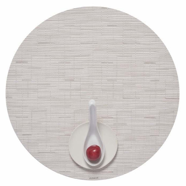 Bamboo - Round Placemats Coconut (Set of 4)