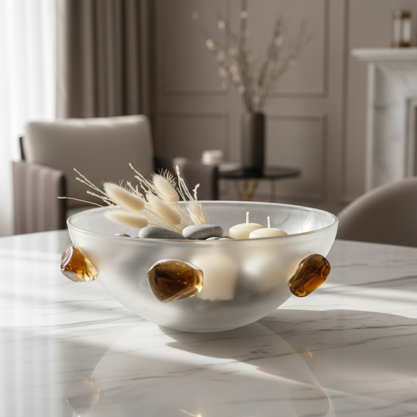 Thelestro Bowl Glass - Lifestyle
