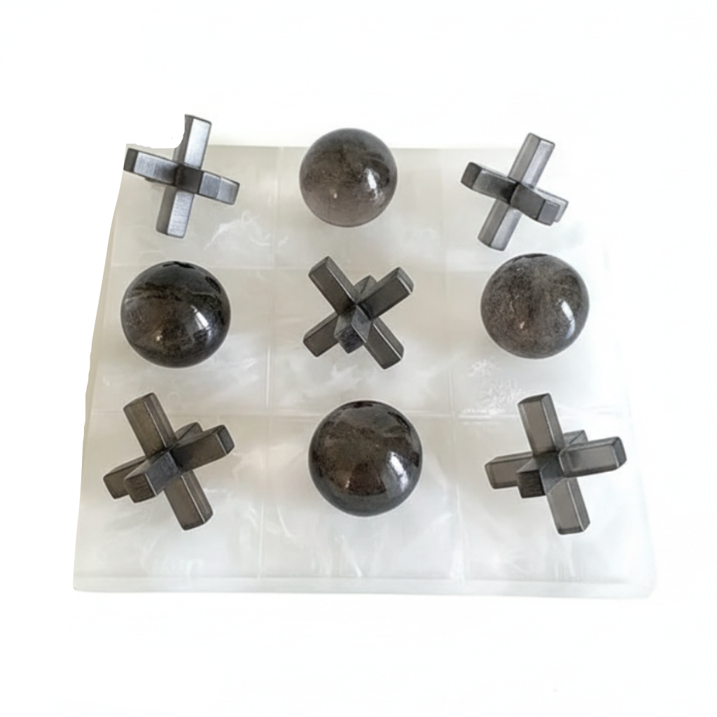 Tic Tac Toe - Ash (Set of 10)
